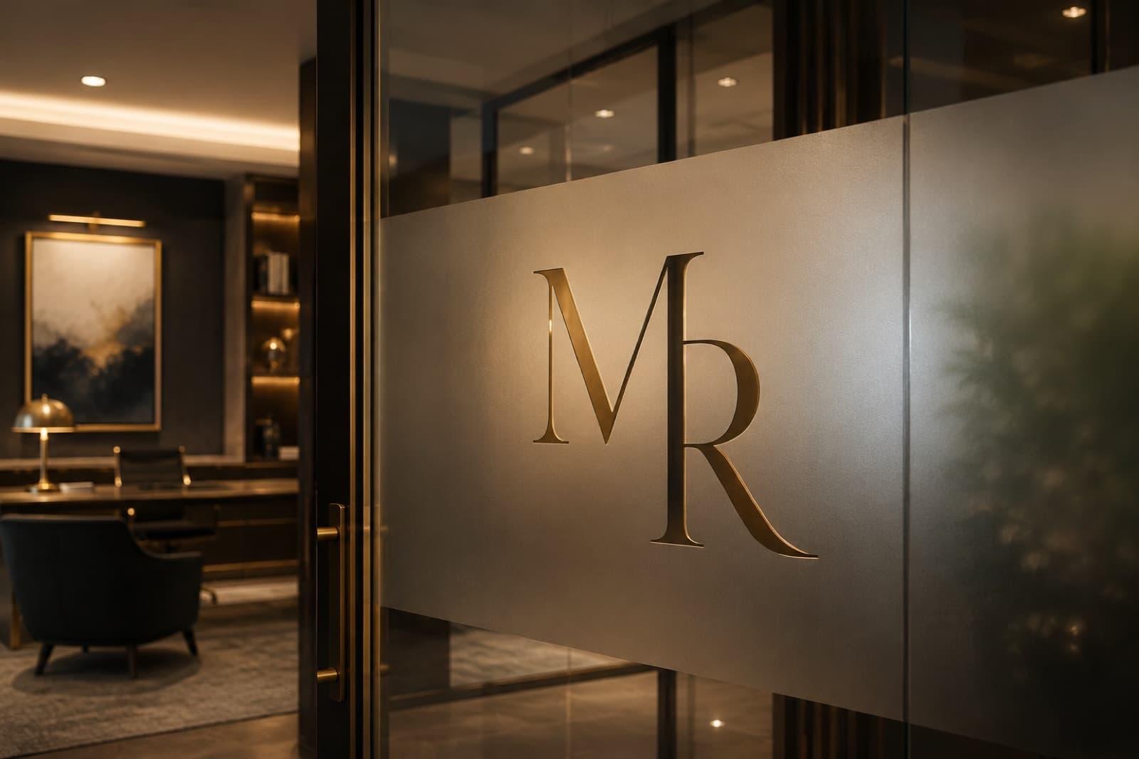 The Members Row office entrance